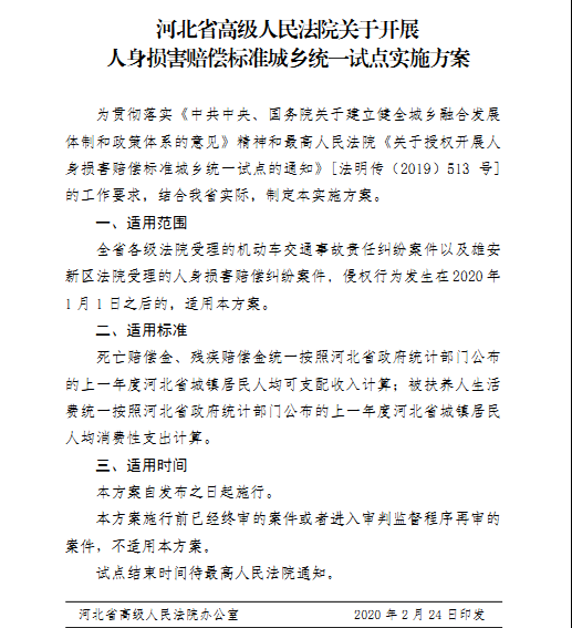 河北高院损害赔偿朴准统一2