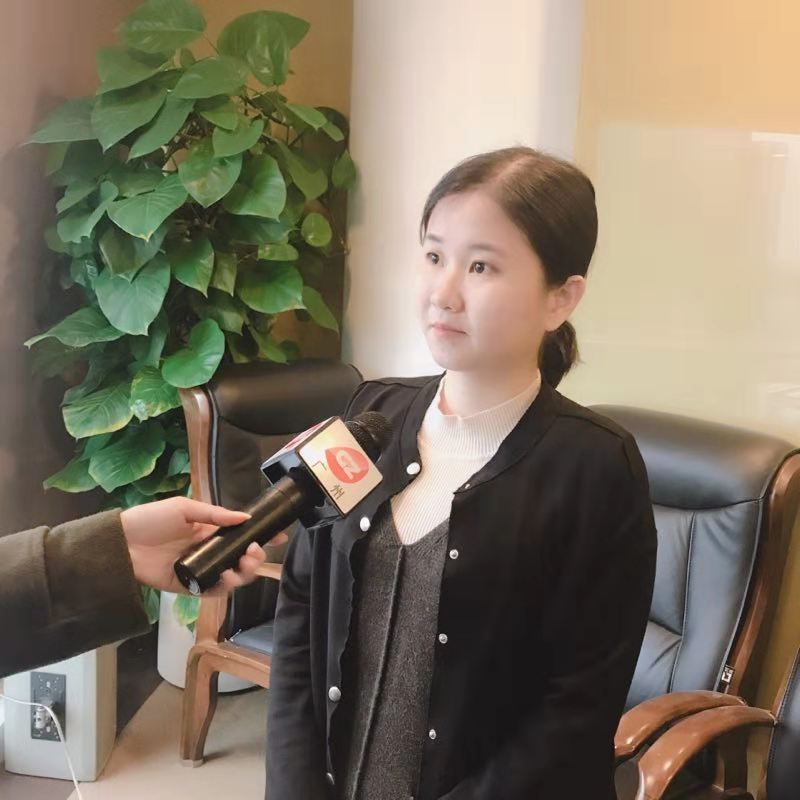团队张晓敏律师进行《广视新闻