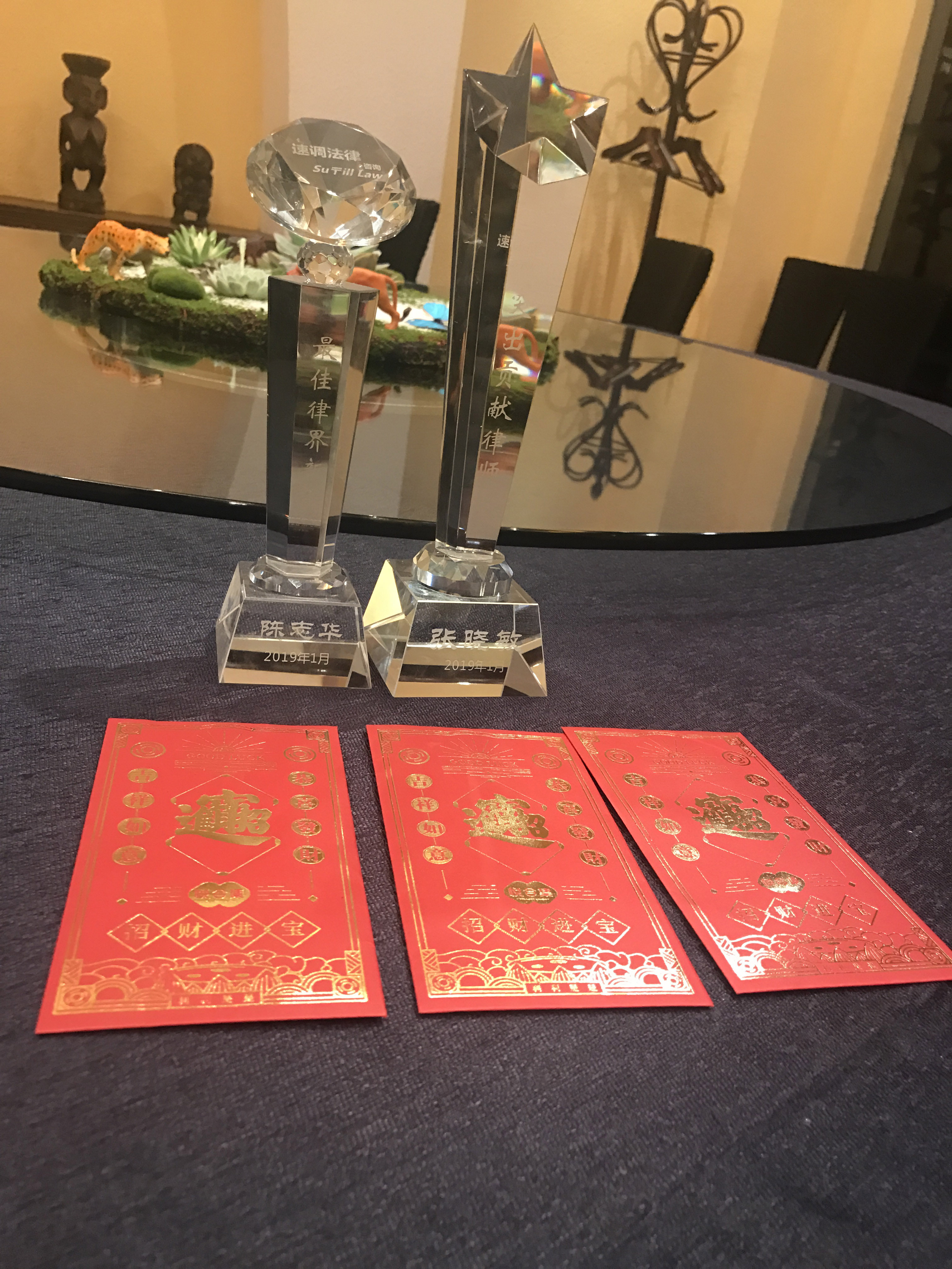 团队年会颁奖