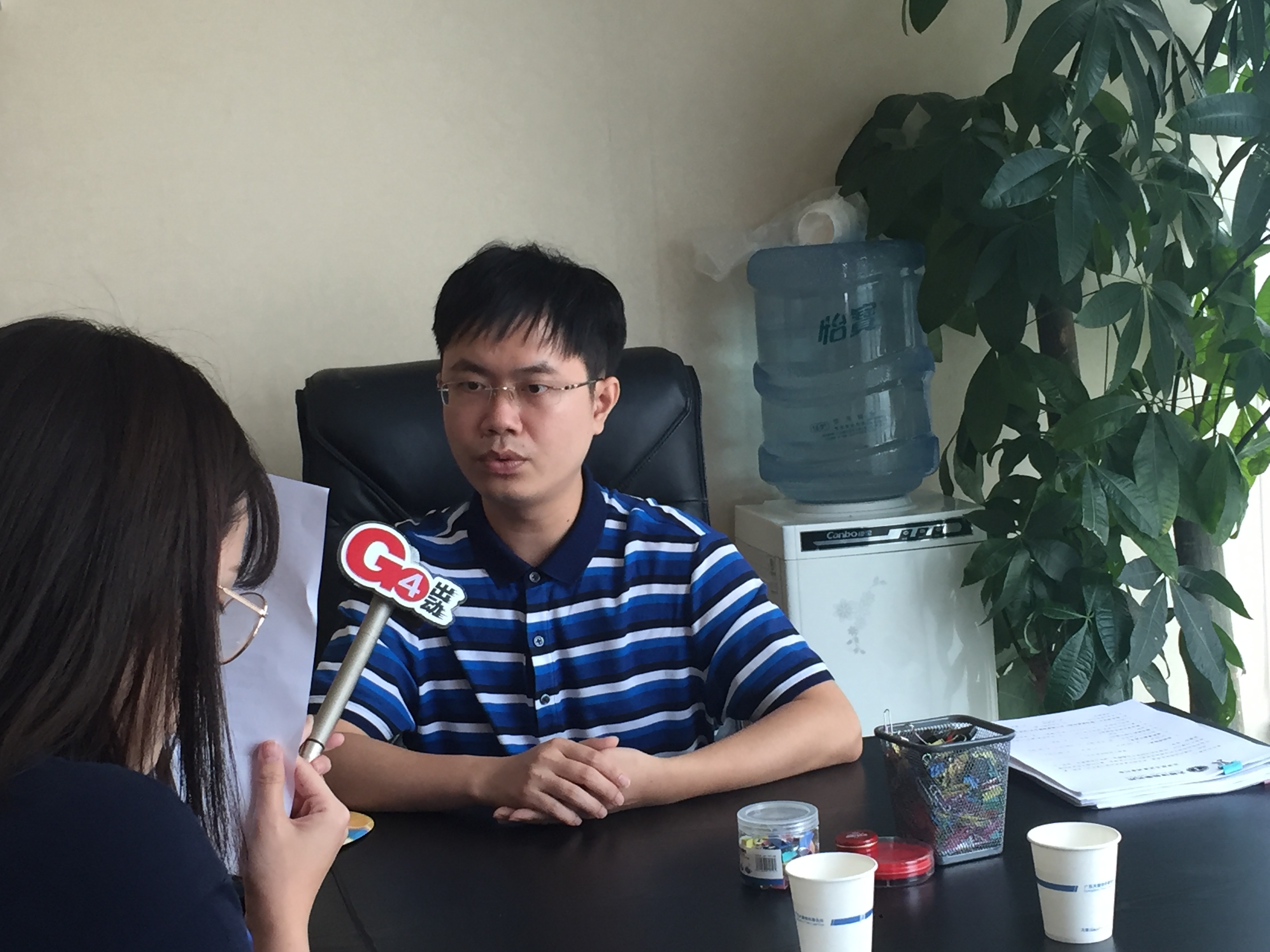马俊哲律师接受《广视新闻》的采访